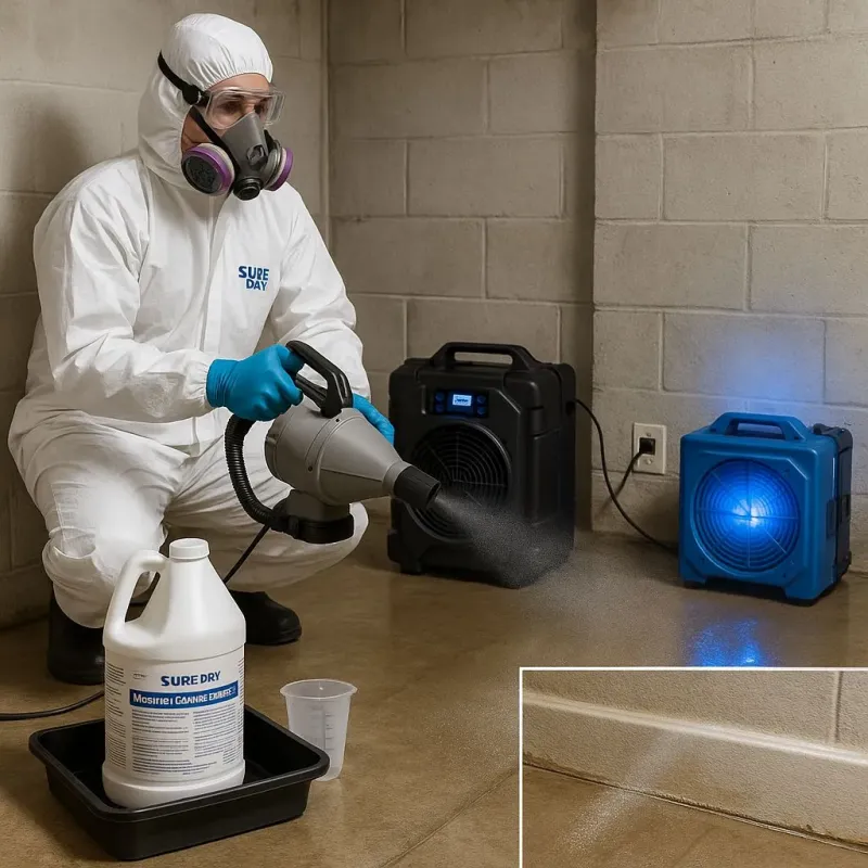 Sanitization and Odor Removal process in Lake City, CO